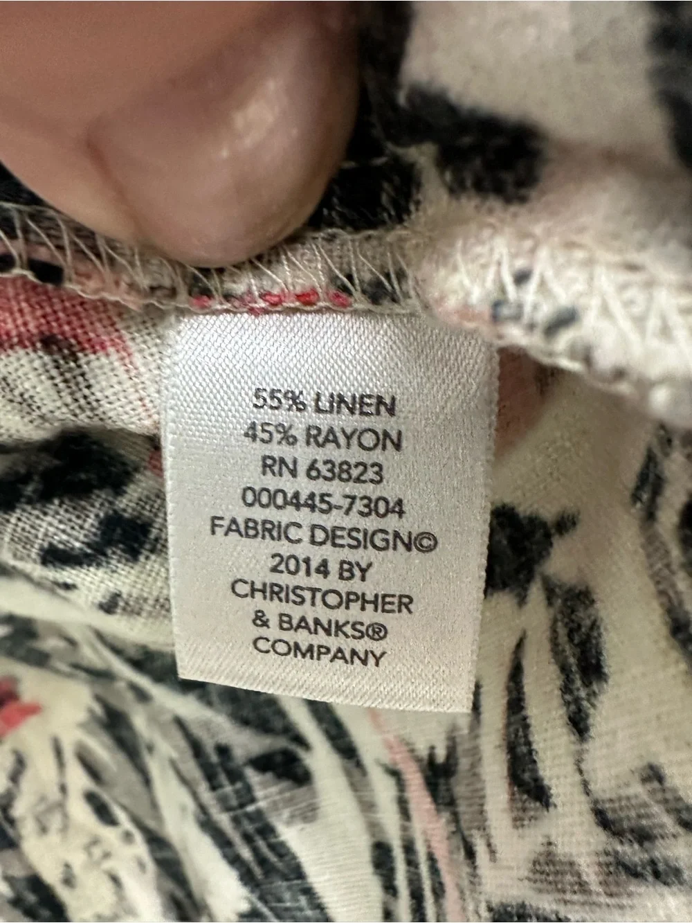 C.J. Banks Women’s Multi-Colored Floral Linen Blend Jacket - Size 1X
